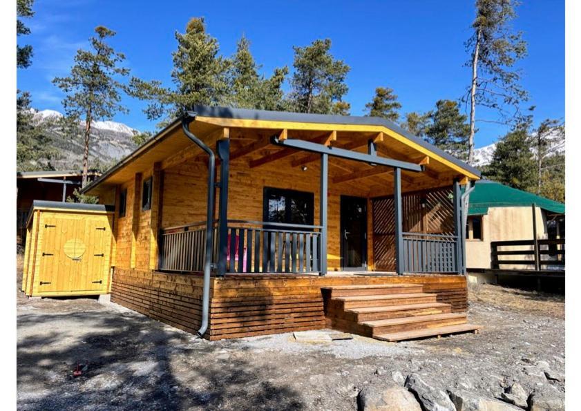 Hotel Parc Residentiel De Loisir : Le Loup Blanc Du Riou Barcelonnette Exteriér fotografie