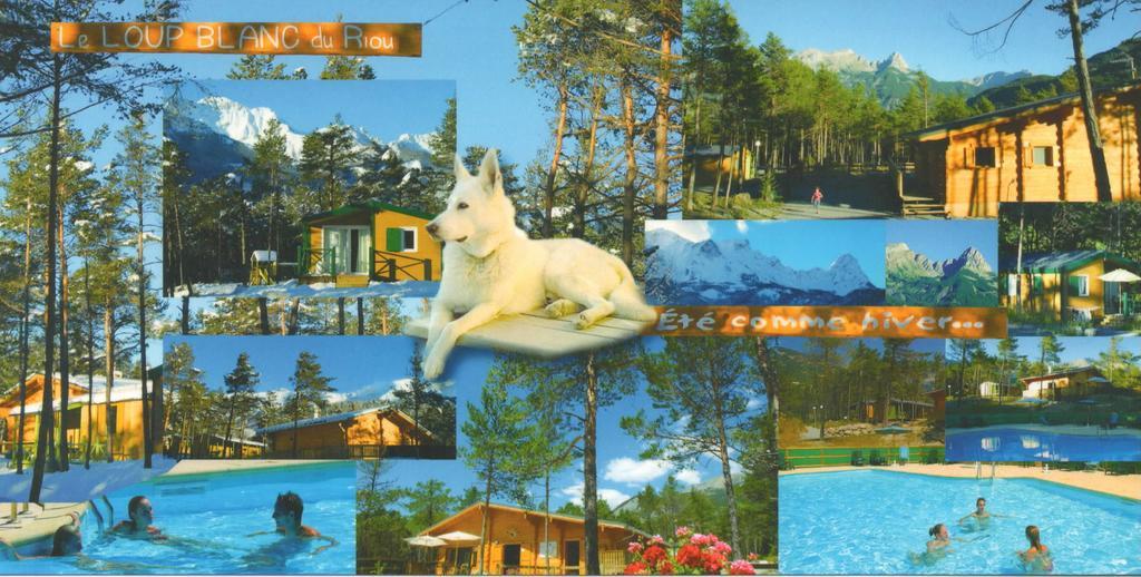 Hotel Parc Residentiel De Loisir : Le Loup Blanc Du Riou Barcelonnette Exteriér fotografie